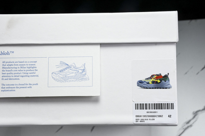 of sneakers ow-43