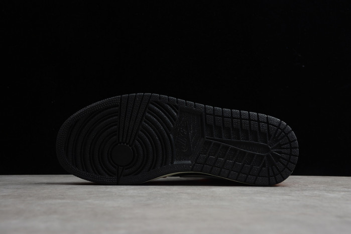 Air Jordan 1 Mid Black Cone 554724-062