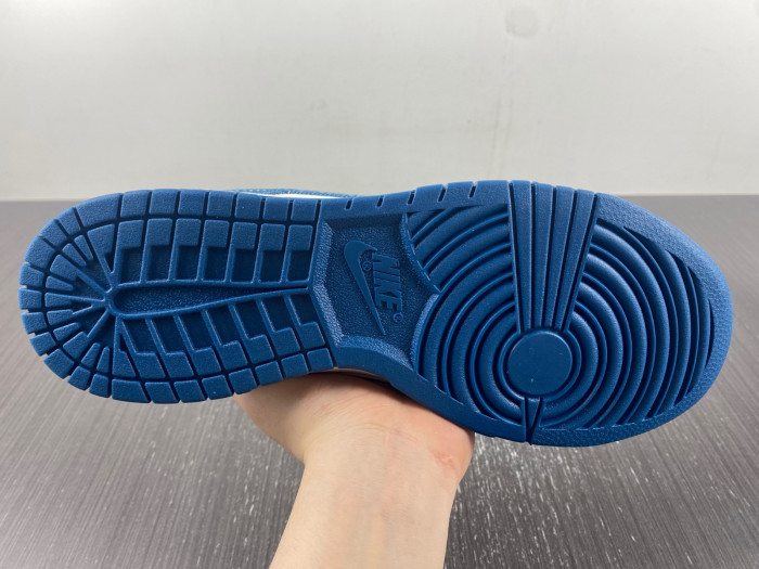 nike dunk low industrial blue sashiko dv0834-101