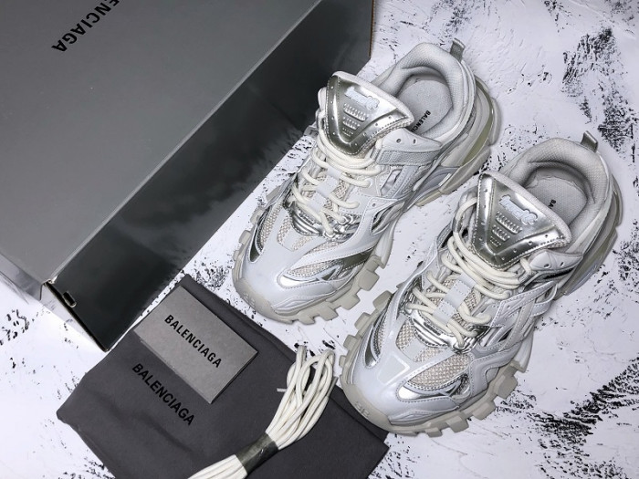 bl track trainers sneaker cream h903p066