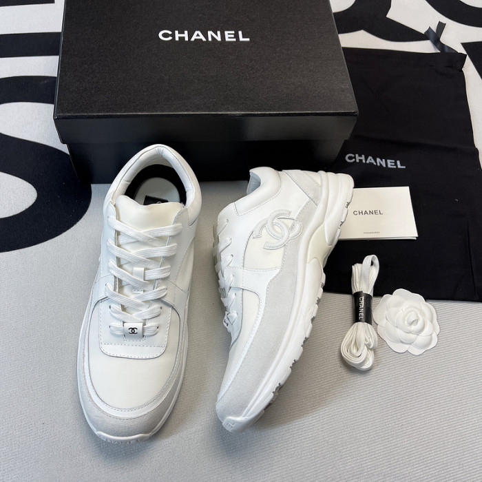 CN CC LOGO SNEAKER WHITE (REFLECTIVE)