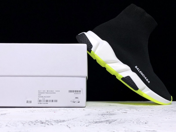 bl speed trainer sneakers sole black white h903p004