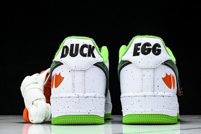 GOAT Division St. x Nike Air Force 1 Low Ducks of a Feather “Duck or Egg” IU7613-100