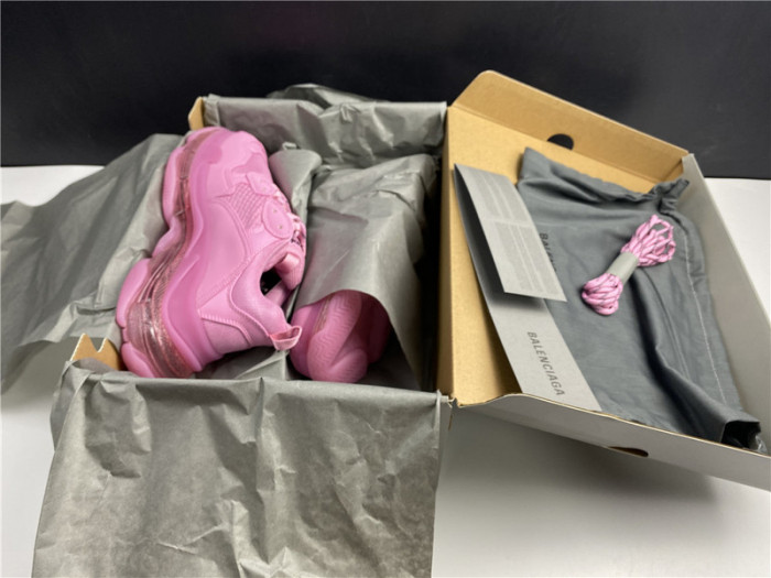 bl triple s trainers pink sneakers 92803